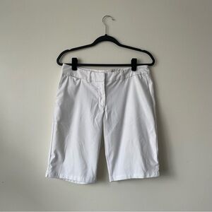 Nike Women’s White Golf Dri-Fit Shorts Size 6